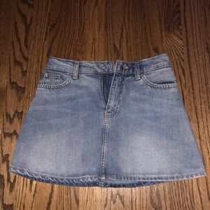 Denim Mini Skirt